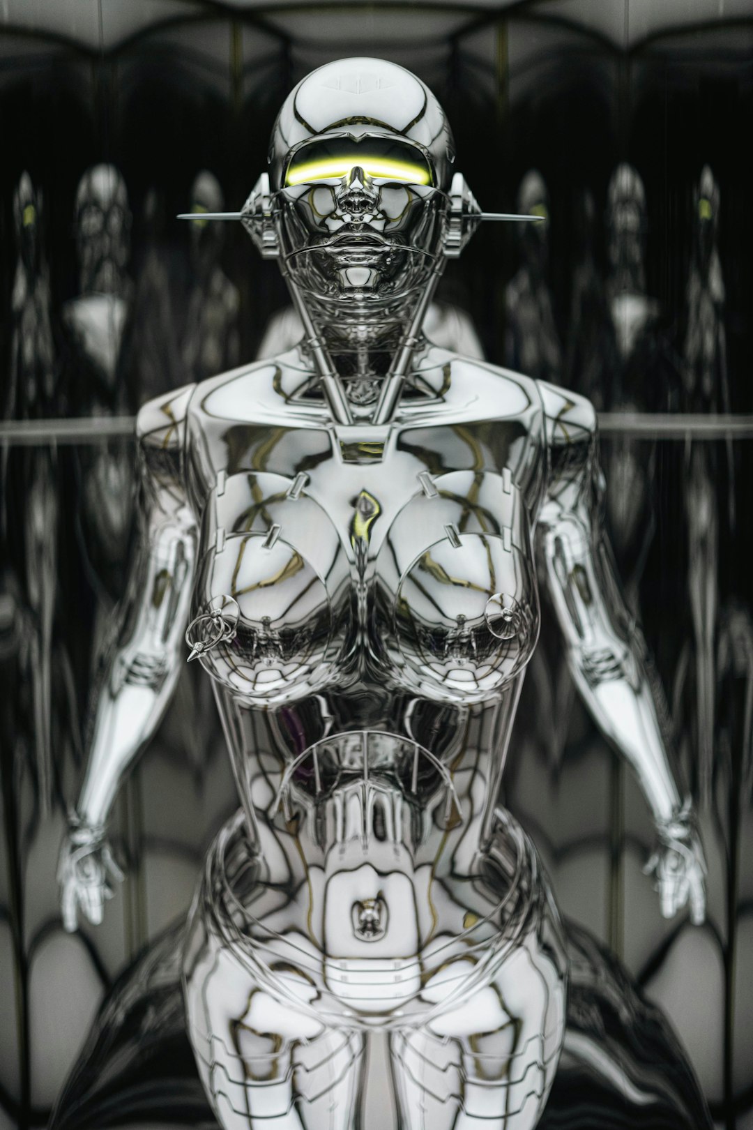 a-futuristic-chrome-robot-with-glowing-yellow-eyes-ntvr8jnq3eg